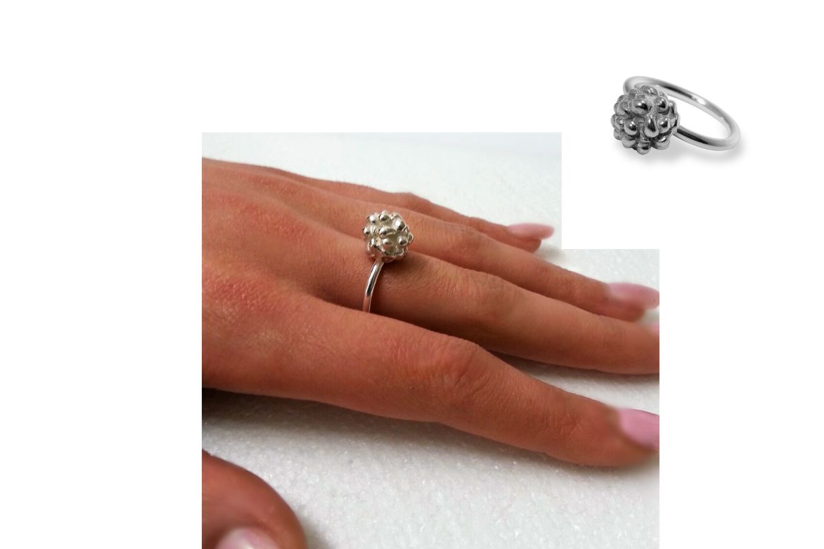 Big chunky silver jewellery