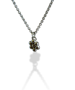 Daisy.necklace.Silver