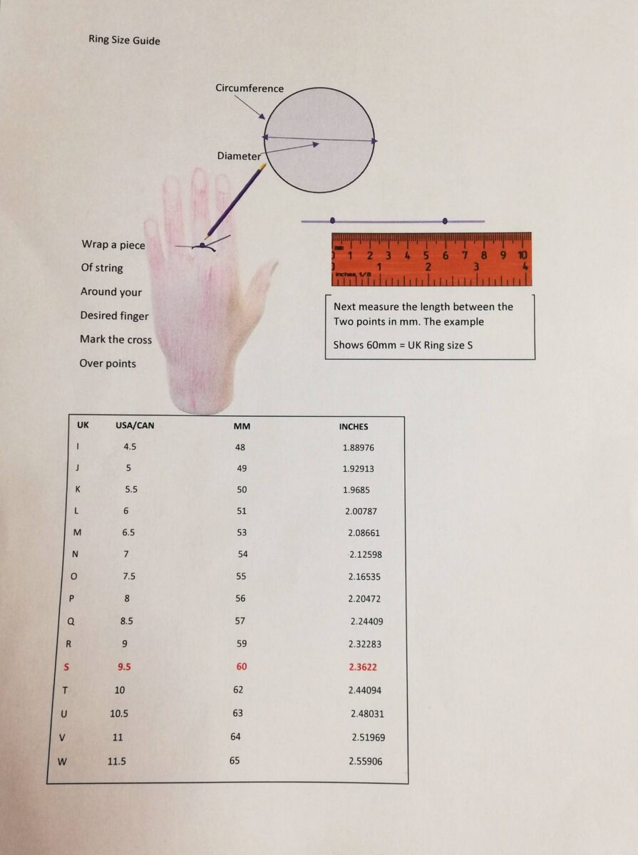 Ring Size Guide