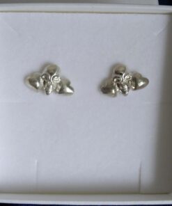 Silver Skull Earrings